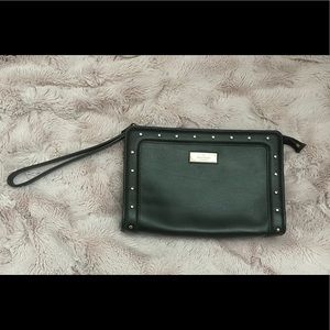 Kate Spade leather studded wristlet